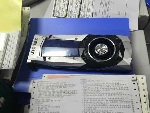 Geforce GTX 1080 – Bild der Kühlerabdeckung